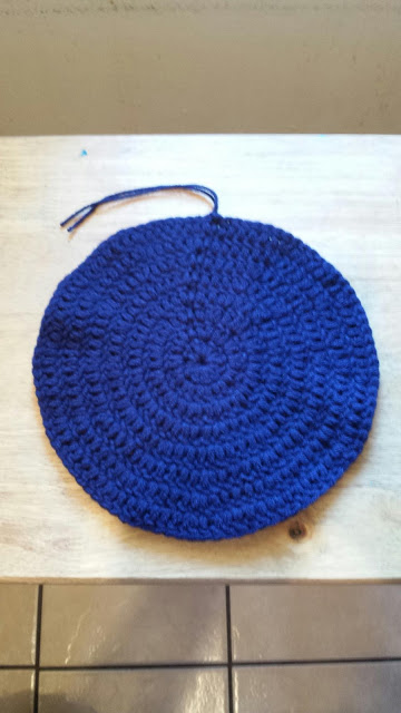 Big Ol' Colorful Crochet Basket