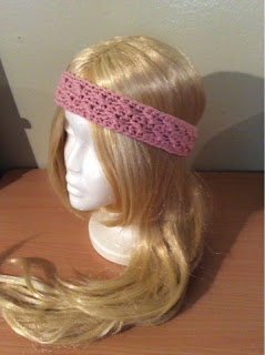 Crochet Cross Stitch Headband