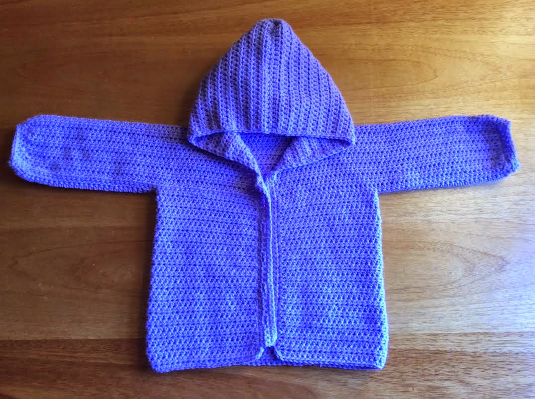 crochet Three Way Baby Sweater