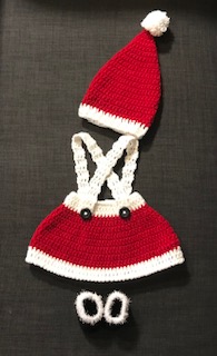 Crochet Santa Skirt