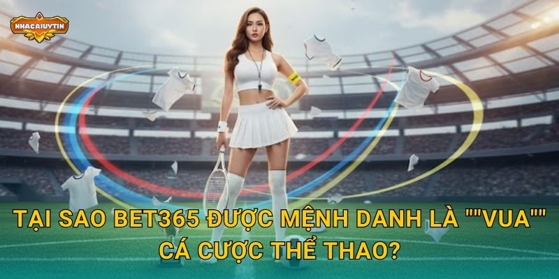 Nhà cái thể thao Bet365 - Nhacaiuytin Review Nhà Cái Số 1 Thế Giới 1 Tại sao Bet365 được mệnh danh là "Vua" cá cược thể thao?