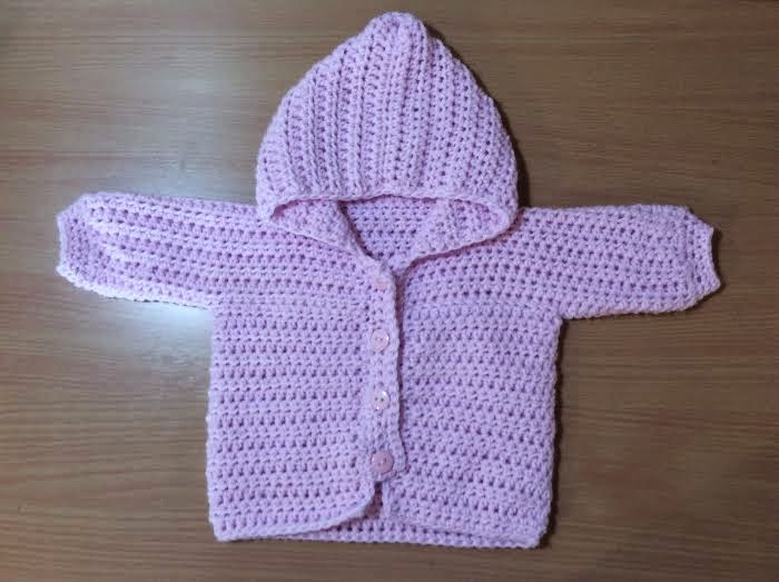 Crochet Three Way Baby Sweater - hookingisalifestyle
