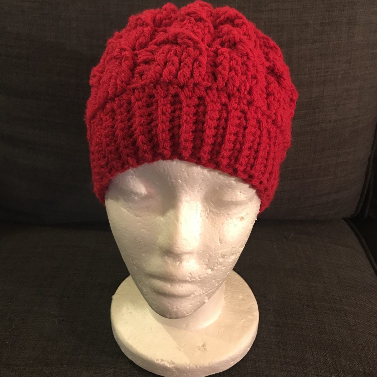 How To Crochet Cabled Beanie/Messy Bun Hat Tutorial - hookingisalifestyle
